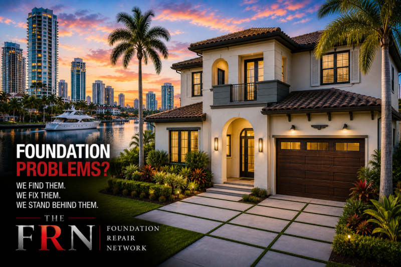 Fort Lauderdale Foundation Repair residential foundation graphic