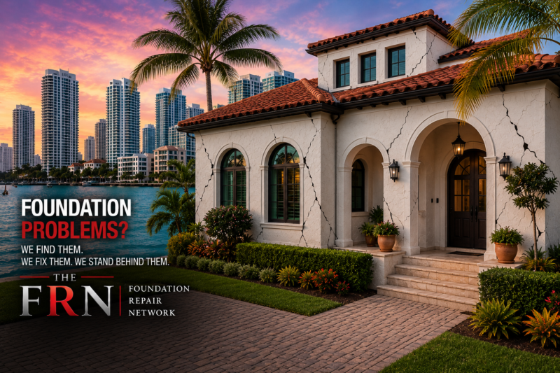 Foundation Repair Miami informational graphic