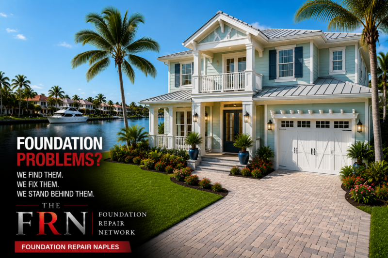 Foundation Repair Naples informational graphic