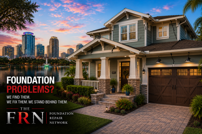 Orlando Foundation Repair residential foundation graphic