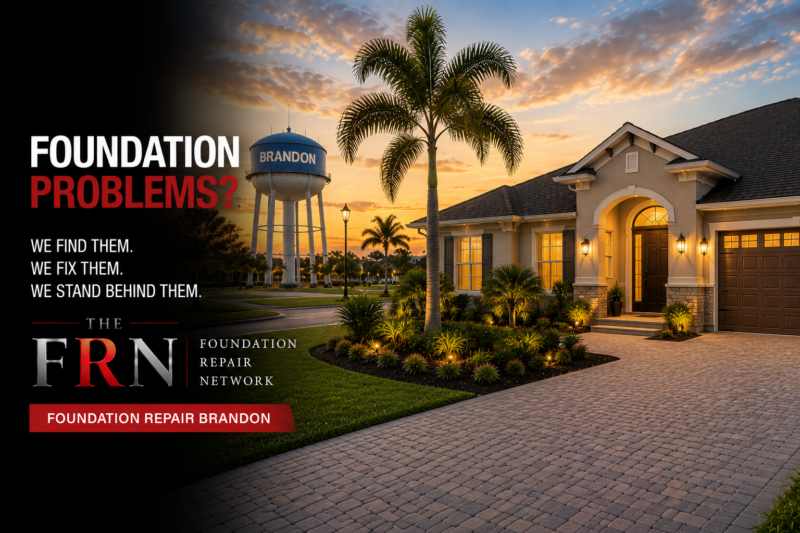 Foundation Repair Brandon residential foundation graphic