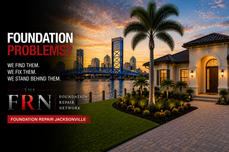 Foundation Repair Jacksonville residential foundation graphic