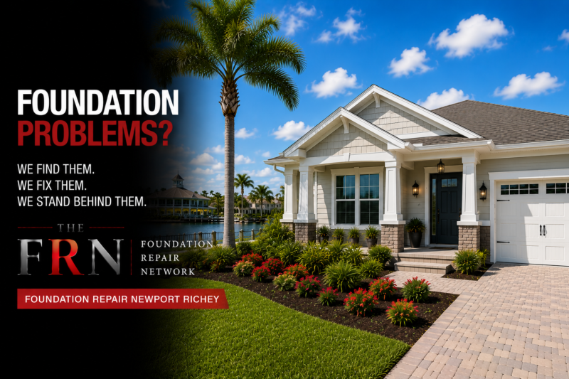 Foundation Repair New Port Richey residential foundation graphic